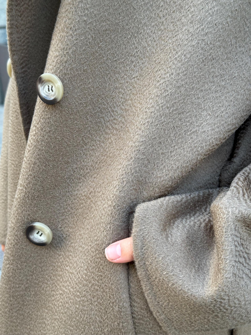 Women’s Mause Long Zibellino Alpaca Coat, Handmade Luxury Virgin Wool Jacket