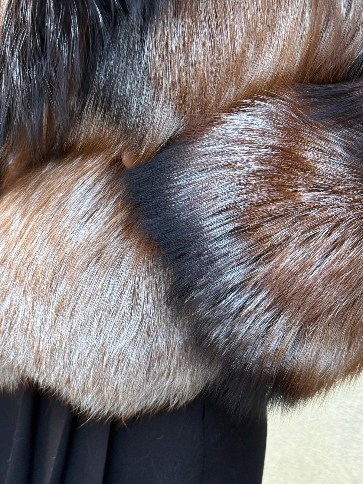 Luxury Women Frost Fox Fur Jacket | Handmade Short Fox Fur Coat | Plus Size Winter Fur Outerwear