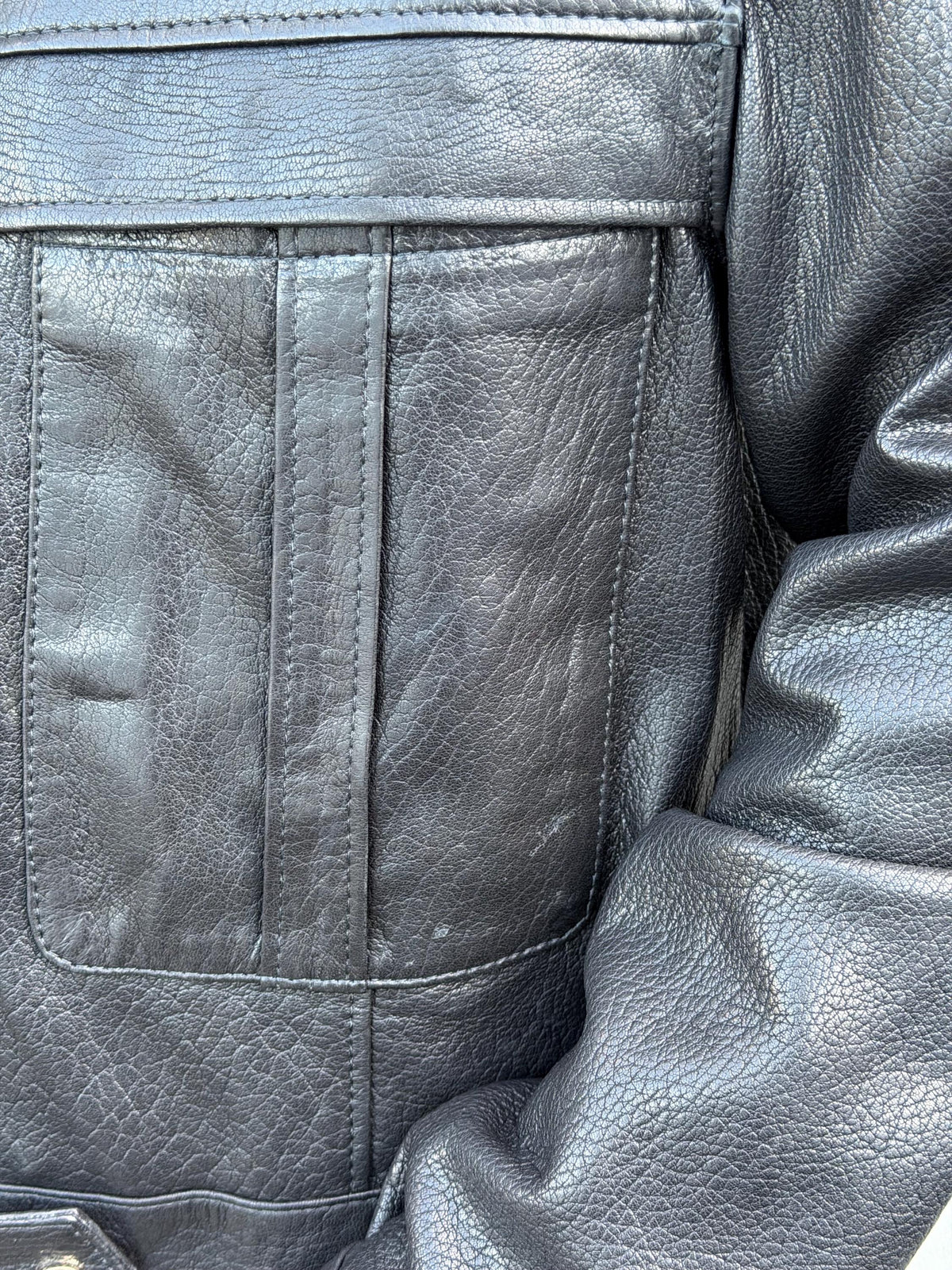 Black Women’s Leather Jacket | Short Jumbo Leather Jacket